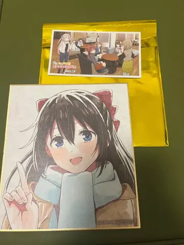 영화 사키 제2장 입장객 혜택 미니 색지 사쿠라자카 시즈쿠