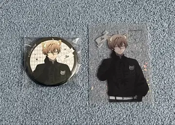 도원암귀 케모미미 고딕 파티 캔뱃지 클리어 카드 명함 카드 코우고자키 진