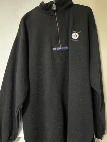 리 피츠버그 스틸러스 하프 지퍼 플리스