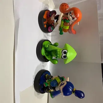 닌텐도 스프라툰 amiibo 보이, 걸, 오징어