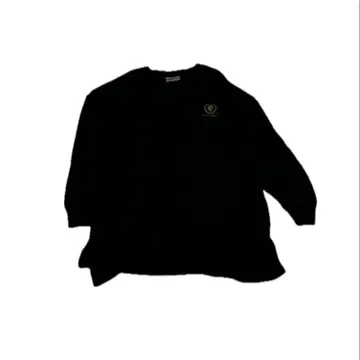 구제 의류 V넥 black 롱티