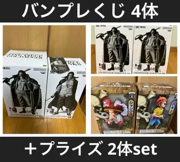 원피스 반프레 복권 프리미엄 샹크스 로저 4체 + 프라이스 2체