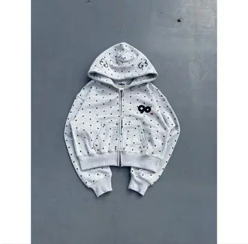 9090 Angel Dot Zip Hoodie M 사이즈