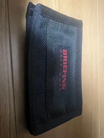 BRIEFING 블랙 패스 케이스