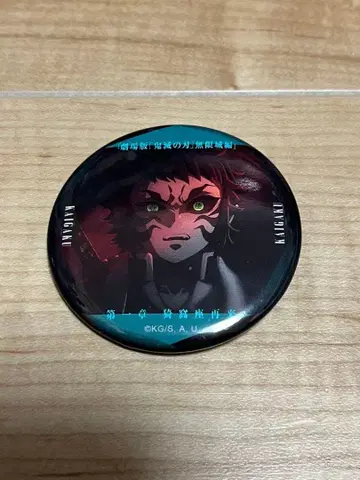 귀멸의 칼날 무한성편 이야기가 담긴 눈빛 컬렉션 캔뱃지 카이가쿠