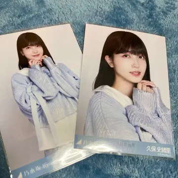 노기자카 생사진 쿠보 시오리 카라 부착 코디 요리 히키