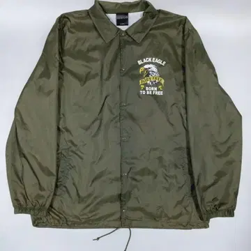 MODISH GAZE 나일론 자켓 블랙 이글 XL 올리브