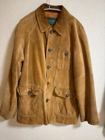 [레트로품] EASTBOY 돈피 자켓 브라운