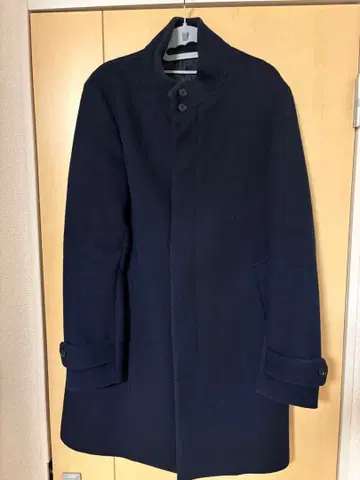 에디피스 네이비 울 코트 L