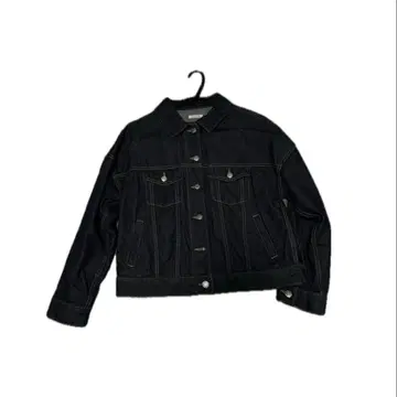 네이비 데님 자켓 (짧은 기장 느낌)