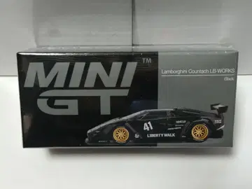 MINI GT 1/64 람보르기니 카운탁 LBWORKS 블랙