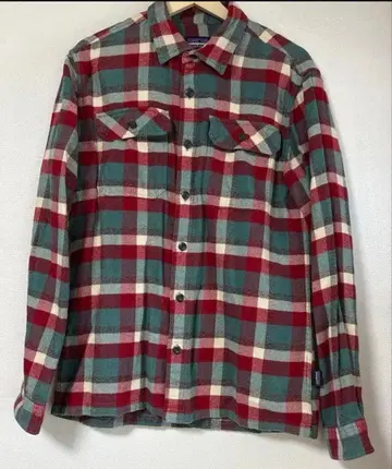 가격 인하 Patagonia 오가닉 코튼 플란넬 셔츠 S