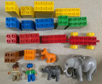 레고 듀플로 코끼리 바구니 7614 18개월부터 1