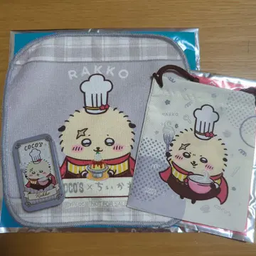 치이카와 COCO'S 랏코 복조리 미니 타월 슬라이드 케이스 세트