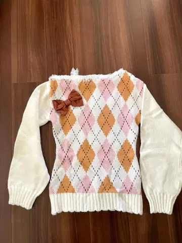 LIZ LISA 계 아가일 니트