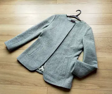 새상품급 요시에 이나바 캐시미어 실크 울 혼방 자켓 9호 안감 실크