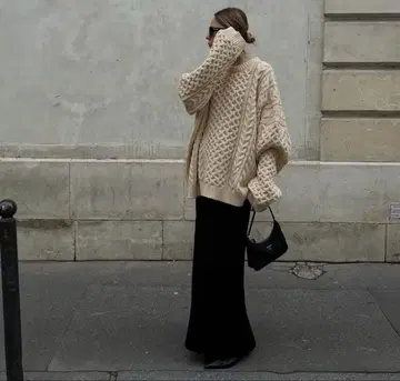 The Frankie shop PAILEY BRAIDED 스웨터