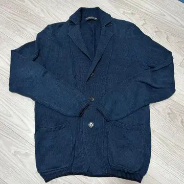 투모로우랜드(TOMORROWLAND) 니트 가디건 파랑 M 사이즈