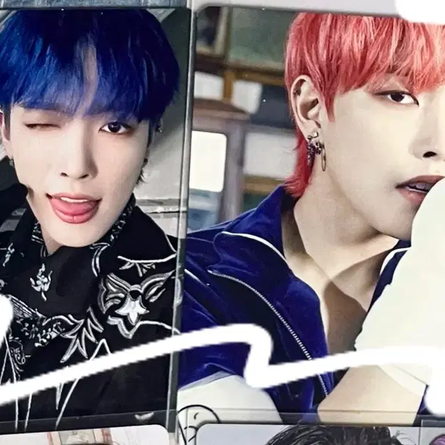 30일까지)에이티즈앨범 홍중포카 산우영윤호미공포 미니레코드 바운시 콘서트