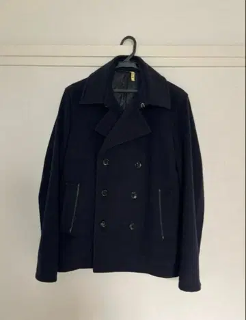 ABAHOUSE 남성용 P 코트 숏 기장