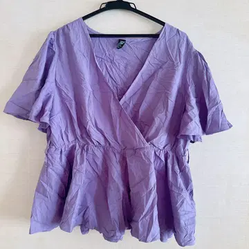 SHEIN CURVE 2XL 라벤더 플레어 슬리브
