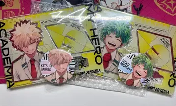 히로아카 점프 GIGA 2024 SPRING 아크릴 스탠드 & 캔뱃지