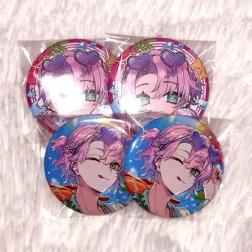 크로노바 아마무 레무 캔뱃지