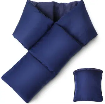 TAPKING 에코 다운 경량 다운 머플러 (네이비)