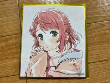 니지가사키 학원 스쿨 아이돌 동호회 입장 혜택 미니 색지 우에하라 아유무