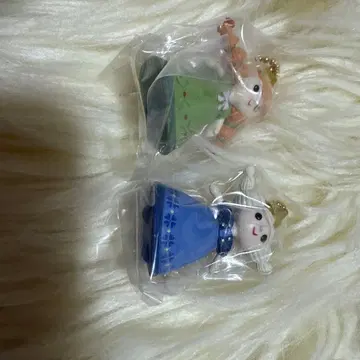 겨울왕국 가챠 아이템 컬렉션 안나 엘사 2세트