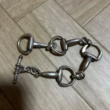 실버 체인 팔찌 토글식