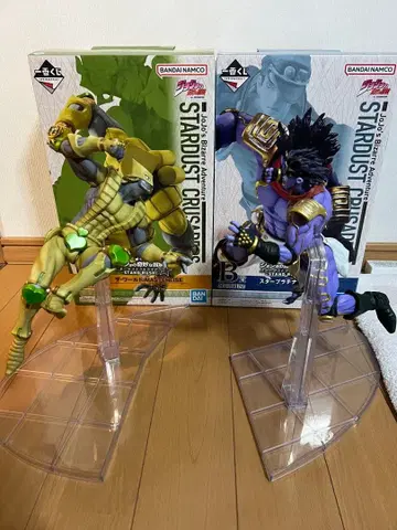 제일복권 죠죠의 기묘한 모험 B상 스타 플래티넘 D상 더 월드 피규어