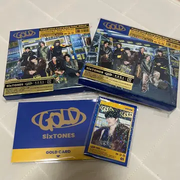 SixTONES GOLD 앨범 2장 세트