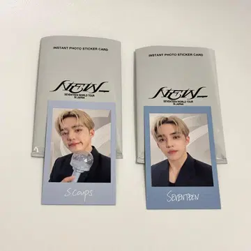 seventeen new scoups 에스크 인스턴트 사진