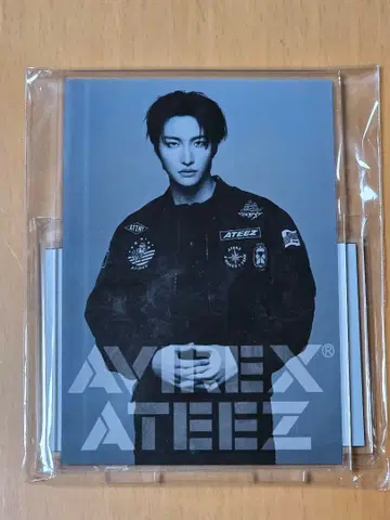 AVIREX ATEEZ 구매 혜택 아크릴 스탠드 성화