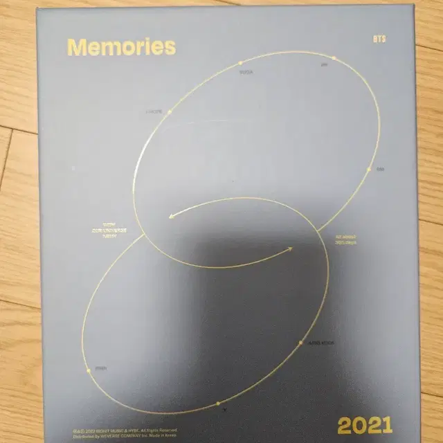 방탄 메모리즈 2021 블루레이 양도