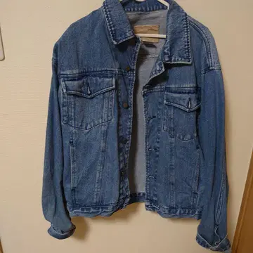 최저가! 지금 계절에 딱 맞는! 따뜻하고 두꺼운 라이트 블루 데님 자켓