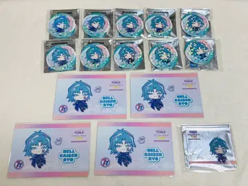 유희왕 GX 헬 카이저 료 마루후지 료 산리오 홀로그램 캔뱃지