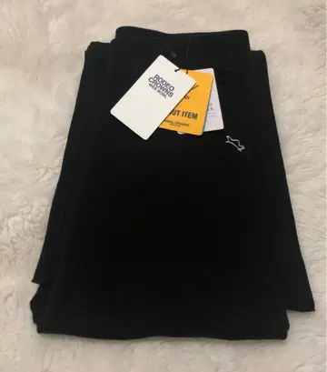 RODEO CROWNS WIDE BOWL 리브 니트 팬츠 블랙