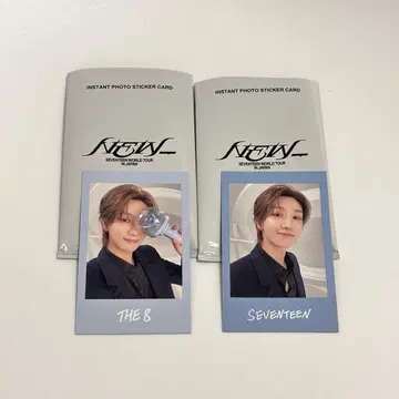 seventeen new the 8 에이트 민하오 인스턴트 사진