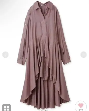 스나이델 피쉬테일 셔츠 원피스