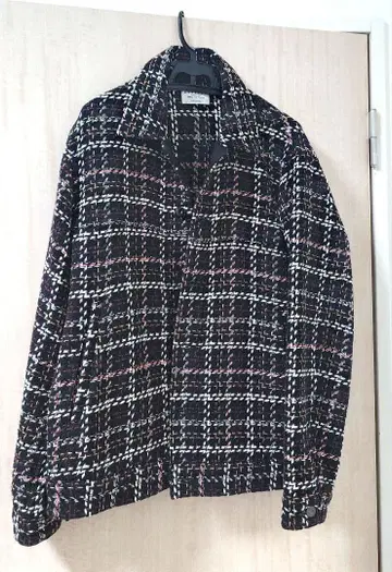 [ EDIFICE ] DEVEAUX 바스켓 체크 트래커 자켓