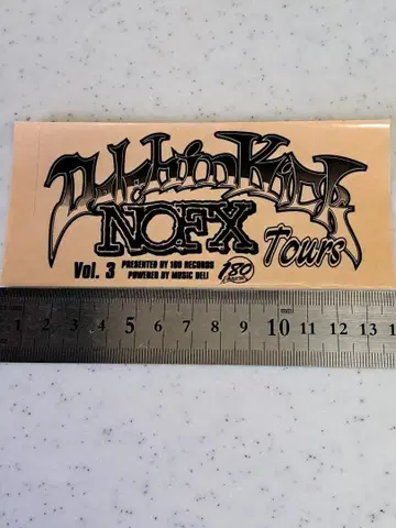 레어 NOFX 스티커 HI-STANDARD 하이스 2