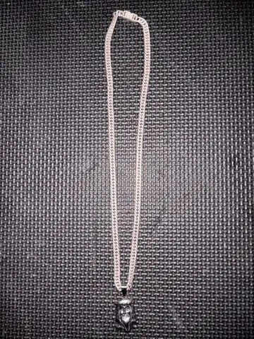 키헤이 목걸이 체인 silver925 6면 더블 실버925 고품질