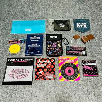 케츠메이시: CLUB KETSUMEISHI 굿즈 세트 13점