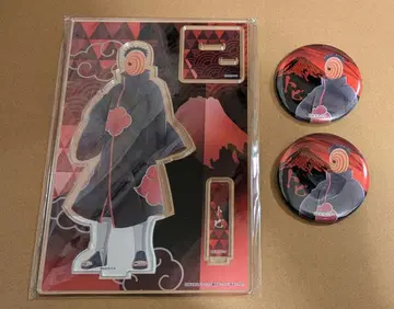 NARUTO 후지큐 하이랜드 아크릴 스탠드 캔뱃지 토비 오비토