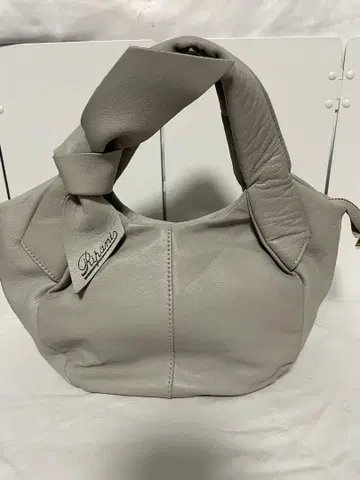 RIPANI 리퍼니 가죽 핸드백 이탈리아제 리본