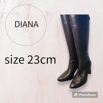 다이애나 롱 부츠 여성용 23cm DIANA 힐