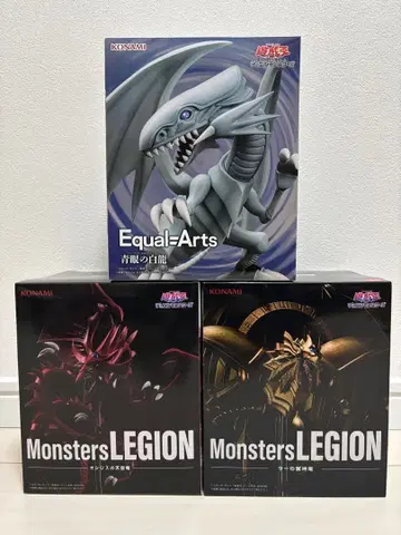 유희왕 KONAMI 피규어 3세트 미개봉 새상품