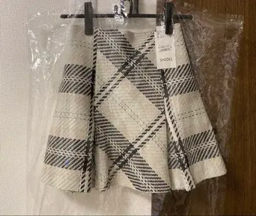 SNIDEL 택 포함 새상품 2024 가을/겨울 로빙 체크 미니 스커트